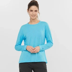 Couleurs variées SALOMON ESSENTIAL LS TEE W BARRIER REEF 22 11