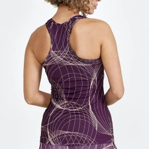 vente en ligne CRAFT CORE CHARGE RACERBACK SINGLET W BURGUNDY/BLEIKUR 22 7