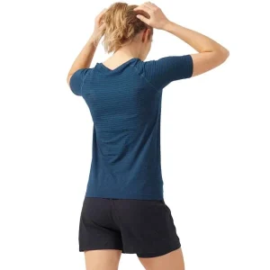 ODLO ESSENTIAL SEAMLESS S/S CREW NECK W BLUE WING TEAL MELANGE 22 Retour gratuit en magasin. 12