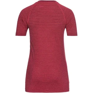 ODLO ESSENTIAL SEAMLESS S/S CREW NECK W PARADISE PINK MELANGE 22 Vente 8