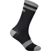 exclusivement disponibles POC LURE MTB SOCK LONG URANIUM BLACK/GRANITE GREY 22 7