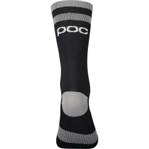 exclusivement disponibles POC LURE MTB SOCK LONG URANIUM BLACK/GRANITE GREY 22 6