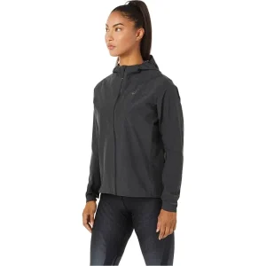 soldes officiel ASICS ACCELERATE WATERPROOF 2.0 JACKET W GRAPHITE GREY 22 12