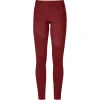 mode ORTOVOX FLEECE LIGHT LONG PANTS W DARK BLOOD BLEND 22 10