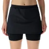 de garantie authentique UYN LADY RUNNING EXCELERATION OW PERFORMANCE 2IN1 SKIRT BLACK/CLOUD 22 19