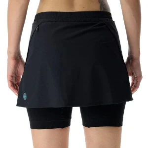 de garantie authentique UYN LADY RUNNING EXCELERATION OW PERFORMANCE 2IN1 SKIRT BLACK/CLOUD 22 13