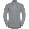 le grand escompte ODLO ACTIVE WARM ECO BL TOP TURTLE NECK L/S HALF ZIP ODLO STEEL GREY MELANGE 23 19