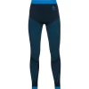 Couleurs variées ODLO PERFORMANCE WARM KIDS SUW BOTTOM PANT DARK SAPPHIRE/INDIGO BUNTING 23 5