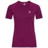 magasin pour ODLO ESSENTIAL SEAMLESS T-SHIRT S/S CREW NECK W FESTIVAL FUCHSIA MELANGE 23 20