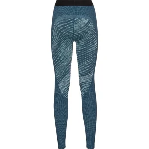 site pas cher ODLO BLACKCOMB ECO BL BOTTOM LG W BLUE WING TEAL/SPACE DYE 23 6