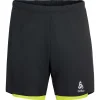 ODLO ZEROWEIGHT 5 INCH 2IN1 SHORTS BLACK-EVENING PRIMROSE 22 acheter en ligne 8