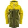 le grand escompte Haglöfs HAGLÖFS VASSI GTX PRO JACKET OLIVE GREEN/AURORA 23 20