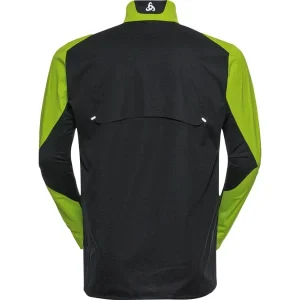 authentiques ODLO LANGNES NAUTICAL JACKET LIME GREEN/BLACK 23 6