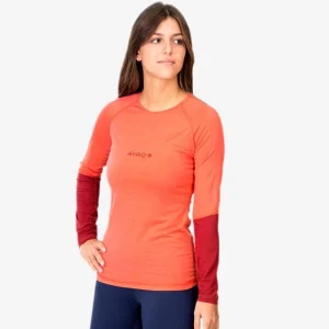 vente chaude AYAQ MEFONNA MERINO LONG SLEEVE W ORANGE SALMON 23 6