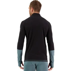 MONS ROYALE M OLYMPUS HALF ZIP VLU BURNT SAGE/BLACK 23 Nouveau 11