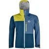 ﻿soldes ORTOVOX 3L ORTLER JACKET M PETROL BLUE 23 14