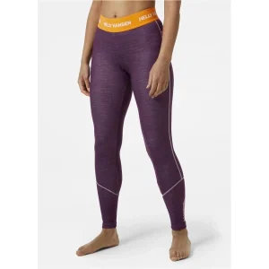 en vente HELLY HANSEN W LIFA MERINO MIDWEIGHT PANT AMETHYST/BLACK 23 12