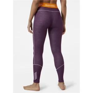 en vente HELLY HANSEN W LIFA MERINO MIDWEIGHT PANT AMETHYST/BLACK 23 14