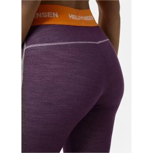 en vente HELLY HANSEN W LIFA MERINO MIDWEIGHT PANT AMETHYST/BLACK 23 16