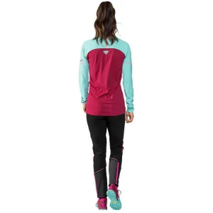 remise en ligne DYNAFIT ALPINE PRO W L/S TEE BEET RED 23 9