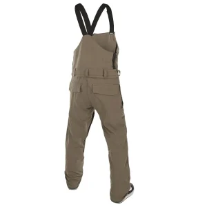 outlet soldes VOLCOM ROAN BIB OVERALL DARK TEAK 23 10