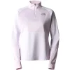 THE NORTH FACE W 1/4 ZIP RUN FLEECE LAVENDER FOG 23 Top ventes 10