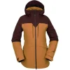 outlet VOLCOM SHELTER 3D STRETCH JKT W CARAMEL 23 14