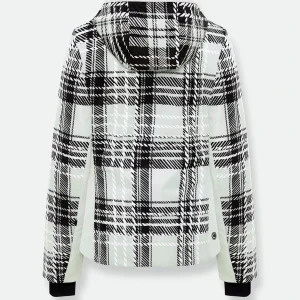 COLMAR LADIES FANCY CHECK SKI JACKET BLACK/PURITY/WHITE-P 23 De Qualité 7