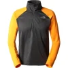 grand choix THE NORTH FACE M 1/4 ZIP RUN FL TNF BLACK/CONE ORANGE 23 10