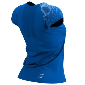 COMPRESSPORT PERFORMANCE SS T SHIRT W PACIFIC BLUE/PAPAYA 22 excellente qualité 6