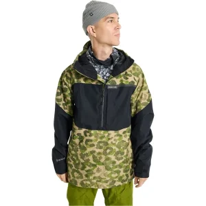 BURTON M GORE PILLOWLINE ANORAK FELIDAE/TRUE BLACK 23 vente en ligne 10