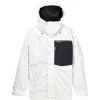 soldes ligne BURTON M GORE POWLINE JK STOUT WHITE/TRUE BLACK 23 7