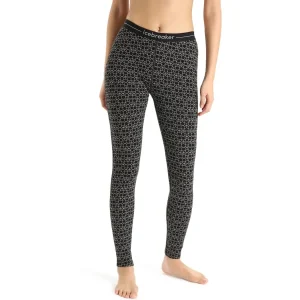 ICEBREAKER 250 VERTEX LEGGINGS ALPINE GEO W BLACK/SNOW 23 achetez pas cher 8