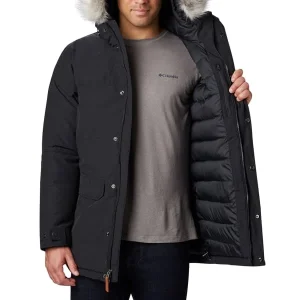 site soldes COLUMBIA MARQUAM PEAK PARKA BLACK 23 12