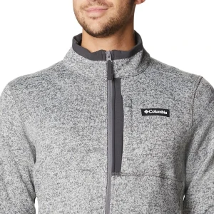 COLUMBIA SWEATER WEATHER FULL ZIP CITY GREY HEATH 23 à prix promos 16