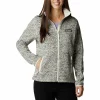 Boutique COLUMBIA SWEATER WEATHER FULL ZIP W CHALK HEATHER 23 19