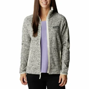 Boutique COLUMBIA SWEATER WEATHER FULL ZIP W CHALK HEATHER 23 14