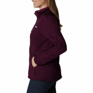 COLUMBIA SWEATER WEATHER FULL ZIP W MARIONBERRY HEATHER 23 en france 12