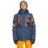 Livraison gratuite QUIKSILVER MISSION PRINTED BLOCK YOUTH JK BUCKTHORN BROWN COL 23 8