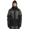 Authenticité garantie QUIKSILVER MISSION PRINTED BLOCK JK M SNJT TRUE BLACK FADE 23 16