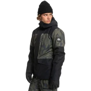 Authenticité garantie QUIKSILVER MISSION PRINTED BLOCK JK M SNJT TRUE BLACK FADE 23 12