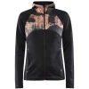 CRAFT ADV ESSENCE JERSEY HOOD JACKET BLACK/MULTI 23 fashioniable 20