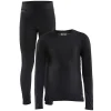 Livraison gratuite CRAFT CORE WARM BASELAYER SET J BLACK 23 11