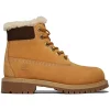 TIMBERLAND 6 IN PREMIUM WP SHEARLING LINED BOOT JR WHEAT 22 styles dernier cri 20