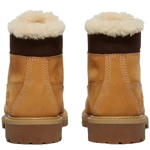 TIMBERLAND 6 IN PREMIUM WP SHEARLING LINED BOOT JR WHEAT 22 styles dernier cri 13