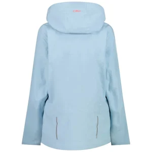 à prix imbattables CMP W JKT FIX HOOD 3 LAYERS CRISTALL BLUE 23 10