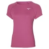 Satisfait ou Remboursé MIZUNO ACTIVE DRYAEROFLOW TEE WOS MAGENTA HAZE 23 20