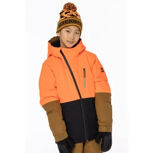 officiel 686 BOYS HYDRA INSULATED JKT FLURO ORANGE CLRBLK 23 12