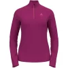 marque pas cher ODLO BESSO MIDLAYER 1/2 ZIP W FESTIVAL FUCHSIA 23 22