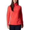 COLUMBIA GLACIAL IV 1/2 ZIP RED HIBISCUS 22 magasins pour 7